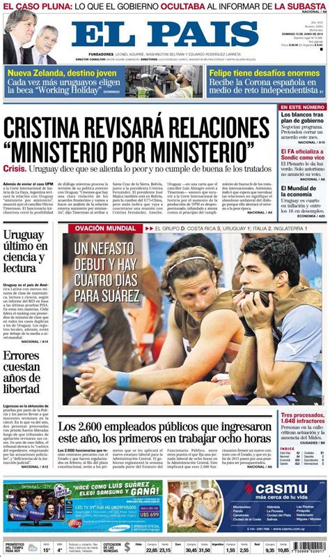 diario el pais uruguay hoy.